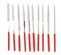 10pcs Mini Needle File Set Professional Strength Steel Files Multifunctional Coated File Crafts Jewelry Modeling Tool for Woodworking and Metalworking