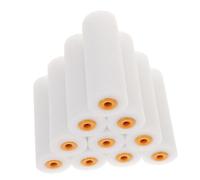 10pcs Mini Paint Roller Refills 4 Inch Foam for Smooth Door Painting