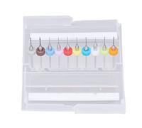 10Pcs Mini PCB Drill Bits Set Tungsten Carbide Micro Drill Bits Tool for Rough Stone Print Circuit Board Jewelry Engraving (0.3-1.2mm)