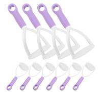 10pcs Mini Potato Masher Compact Pp Tool for Fruits and Potatoes