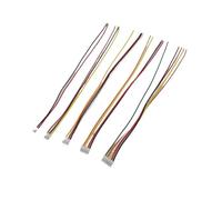 10Pcs Mini SH 1.0mm / JST .25mm GH .5mm PH 2. XH .54mm Pitch 2/3/4/5/6 Pin Single Female Plug Wire Cable Connector(PH 2.0mm,6Pin)