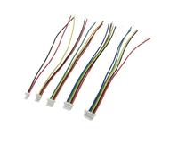 10Pcs Mini SH 1.0mm / JST .25mm GH .5mm PH 2. XH .54mm Pitch 2/3/4/5/6 Pin Single Female Plug Wire Cable Connector(SH 1.0mm,5Pin)