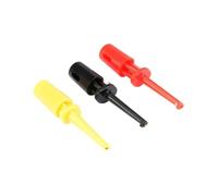 10pcs Mini Single Test Hook Clip 55mm/43mm Length Clip Hook Test Clip(55mm Red)