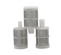 10pcs Mini Stainless Steel Net Filter Garden Micro Irrigation Water Net Filter Diaphragm Pump Protect Filter Car Wash Filter(8mm)