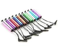 10Pcs Mini Stylus Pens Capacitive Resistive Touchscreen Pens Retractable Stylus Pens Touch Pen for Smartphone Tablet Pc Phones -Random Color Clever Treatment Accessories