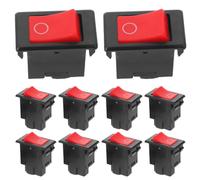 10pcs Mini Toggle Switch Power Cut-off Plastic | Overload Prevention, Instant Disconnection, Automotive Panel Replacement, Suitable for Mechanics and DIY Car Enthusiasts