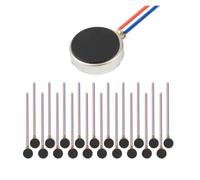 10Pcs Mini Vibration Motor DC 3V 12000rpm Flat Coin Button-Type Micro DC Vibrating Motor(10x3mm)