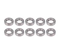 10Pcs Miniature Ball Bearings Stainless Steel S6903ZZ 30x17x7mm, Double Shielded High Speed Bearings with Dust Protection for Industrial Machinery and Gear Systems
