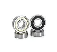 10pcs Miniature Bearing 625 ZZ 5 * 16 * 5mm 2Z 2RS DDU Chrome Steel 625ZZ Deep Groove Ball Bearings IDGTTLDF(625 2RS Premium)