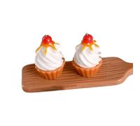 10Pcs Miniature Cake Dessert Dollhouses Kitchen Decoration Accessories Fake Cake Resin Pastries Decorations Minis Food Toy Dollhouses Kitchen Decoration Food Accessories