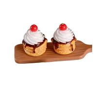 10Pcs Miniature Cake Dessert Dollhouses Kitchen Decoration Accessories Fake Cake Resin Pastries Decorations Minis Food Toy Dollhouses Kitchen Decoration Food Accessories