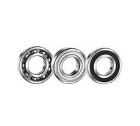 10pcs Miniature deep groove ball 6001ZZ 6001RS 12x28x8mm precision bearing(6001zz)