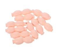10Pcs Miniature Food Realistic Lotus Root Figurines for Dollhouse Decoration Resin Pretend Food Accessories for Play Kitchen DIY Projects