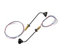 10pcs Miniature Lamp Posts for 3v DC for Model Railways 10pcs(Black)