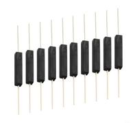 10pcs Miniature Reed Switch 3x13mm Plastic Housing Magnetic Induction Sensor for Access Control Gate Contact Burglar System PCB Mount