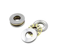 10pcs Miniature Thrust Ball Bearing Inside Diameter 2/2.5/3/4/5/6/7/8/9/10/11/12/13mm Miniature Axial Ball Bearings(F12-19M 12x19x5mm)