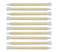 10PCS Mixing Tube 10-18 AB Glue Mixing Nozzle White core Yellow core Blue core(B)