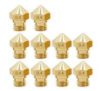 10pcs MK10 M7 Extruder Nozzle 3D Printer Nozzles 0.2/0.3/0.4/0.5/0.6/0.8/1.0mm Brass Extruder Print Head for 3D Printer distinctive(0.2mm 1.75mm)