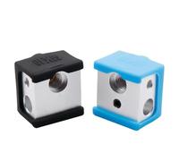 10pcs MK10 Sock Case Block Heater Insulation Cover Compatible With Style 3D Printers 5pcs Included 3D Printer Parts For Creator Models(10pcs Blue Sock)