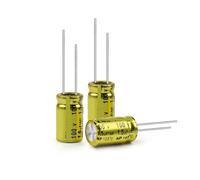 10Pcs MKP Capacitor HIFI Fever Electrodeless Audio Metal Film Coupling Frequency 100V 1.5UF 2.2UF 3.3UF(100V1.5UF 8x12)