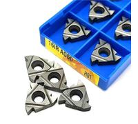 10PCS MMT16ER AG60 H01 16IR AG60 H01 MMT11ER AG60 H01 11IR AG60 H01 Hard Alloy Blade Lathe Tool CNC Tool Thread Blade Turning Tool(16IR AG60 H0)
