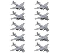 10PCS Model Shipboard Aircraft A-6E 1/2000 1/700 1/400 1/350 3D Military Model Uncolored Simulation Airplane DIY Ornaments(1/2000 (7mm))