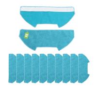 10PCS Mop Pads for BObsweep Dustin Self-Emptying PET24-7-213 Cleaning Pads for Ultravision Self-Emptying PET24-7-313/ RC400 Mop Pad Robot Vacuum Replacement Pars