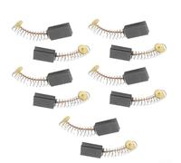 10pcs Motor Brushes 14x8x5mm Copper Wire Spring | Fixes intermittent motors, restores electric braking, fits drills and grinders, copper wire terminals
