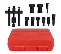 10Pcs Motorcycle Internal Bearing Puller, Motorcycle Bearing Removal Tool, Universal Bearing Puller Kit with Storage Case for Motorcycle Maintenance, Sturdy Metal