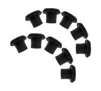 10pcs Motorcycle Mirror Screw Covers Fit for 24-26mm Hole Plugs | Dust Sealing and Corrosion Protection, Professional Appearance, for Motorcycle Mechanics and Diyers
