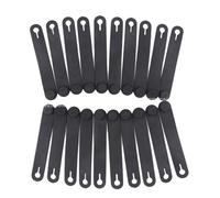 10Pcs Motorcycle Rubber Frame Securing Cable Wiring Power Cord Tie Accessories Elastic B7C9 Harness Fix Ties Clutch