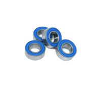 10pcs MR115-2RS Ball Bearing Steel Double-shielded Miniature Ball Bearings 5x11x4mm