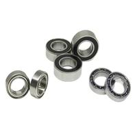 10pcs MR115ZZ Bearing 5x11x4 Mm Deep Groove Ball 5 * 11 * 4 685W4 MR115-2RS MR115RS L-1150VV MR115Z Mini Motor Bearings(MR117-ZZ 7x11x3mm)