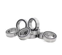 10PCS MR125RS Bearing 5x12x4mm for Electric R/C Car Truck MR125 RS 2RS Ball Bearings MR125-2RS Black Sealed Accessories
