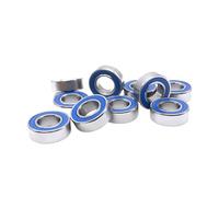 10PCS MR126-2RS Ball Bearings - 6×12×4mm ABEC-7 Blue Sealed Miniature Bearings for RC Cars & Hobby Applications(MR85RS-Blue 5X8X2.5)