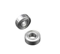 10pcs MR52 MR62 MR72 MR63 MR93 MR74 MR84 MR104 MR85 MR95 MR105 MR115 MR106 MR126 MR117 MR137 ZZ Small Bearing Ball Bearings(MR105 ZZ 5x10x4mm)