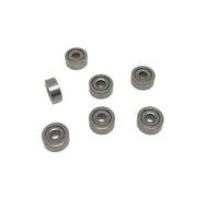 10Pcs MR62ZZ R-620ZZ 2x6x2.5 mm Deep groove ball bearing Miniature bearing MR62Z MR62(Advanced(ZZ))