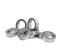 10PCS MR63RS Bearing 3x6x2.5mm for Electric R/C Car Truck MR63 RS 2RS Ball Bearings MR63-2RS Black Sealed Accessories
