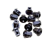 10Pcs Mudguard Liner Flare Retainer Nut Clips Grommet For Nissan Infiniti Black Nylon Wheel Arch Fasteners Direct Replacement For Front Rear Left Right Splashguard Trim