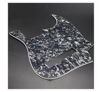 10Pcs Multi Color 10 Hole 4 String Jazz J Bass Pickguard PVC Bass Guitar Pick Black Electric Guitar Accessories electric Guitar Pick Guard Back Plate(Black)