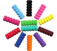 10Pcs Multi Colour Soft Foam Pencil Grips, Pencil Cushion for Drawing Writing Adults Arthritis Drawing Media, Grippers Diamond Pen for Painting Pens Drill Pen,Drawing Pens
