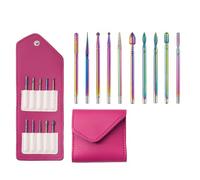10Pcs Multi-function Drill Bit Ceramic/Diamond Drill Bits For Gel Polish Cuticle Remover