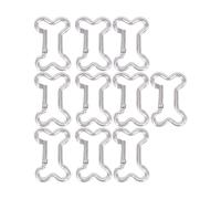 10pcs Multi-functional Buckles Aluminium Alloy for Water Bottle | Anti-lost Portable Hold, Camping Use, Random Colour Selection, Accessory Hook for Outdoor Carrying Random Color