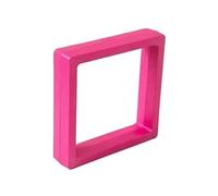 10pcs Multicolor Jewelry Display Box 3D Floating Picture Frame Shadow Ring Pendant Holder Protect Stone For Earring Necklace Bracelet(Red,9x9x2cm)
