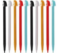 10Pcs Multicolor Stylish Color Touch Stylus Pen Compatible for Wii U WIIU Gamepad Console Easy to Use and Safety,Controllers,Legacy Systems,Accessories,Wii U,Nintendo Systems