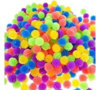 10Pcs Multicolour Mini Spiky Hedge Balls Porcupine Balls, Soft Sensory Balls in, Stress Relief, Fun Birthday Party Favors