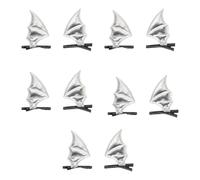 10pcs Multipurpose Hair Clip Antiskidding Hairclip Temperament Barrettes