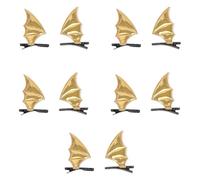 10pcs Multipurpose Hair Clip Antiskidding Hairclip Temperament Barrettes