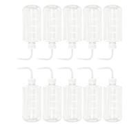 10PCS Multipurpose Squeeze Bottles 500ml Designed with Stable Base Concave Design for Various Professional Uses ABS Bottle