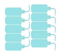10PCS Multipurpose Squeeze Bottles 500ml Designed with Stable Base Concave Design for Various Professional Uses ABS Bottle